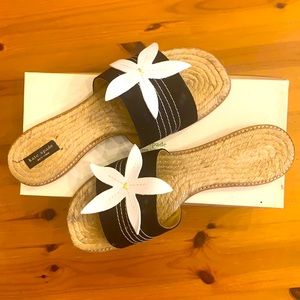 Kate Spade Elba slip on sandals, size 9